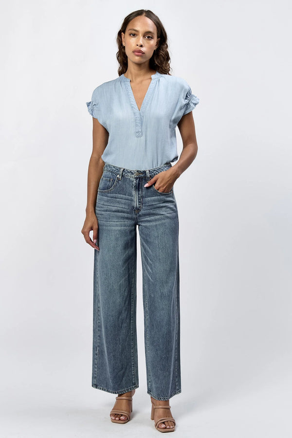 Dear John- Elly Del Mar High Rise Baggy Fit Jeans