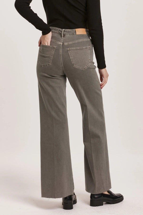 Dear John Fiona Graphite Wide Leg Jeans