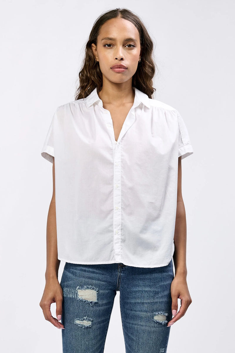 Dear John- Beck White Poplin Shirt