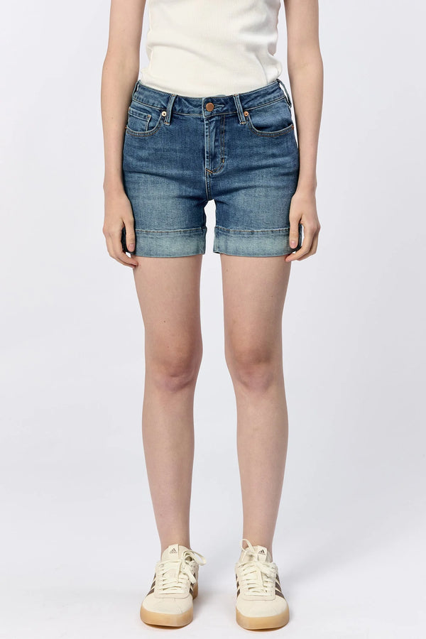 Dear John- Julian Denim Shorts- Lagoon