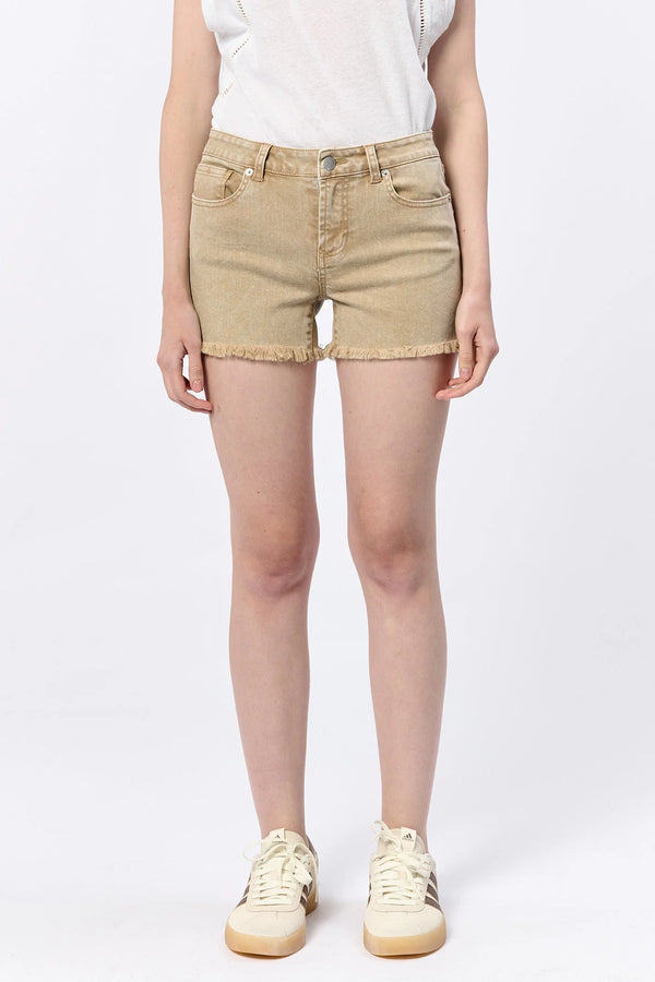 Dear John- Gigi Denim Shorts- Biscuit
