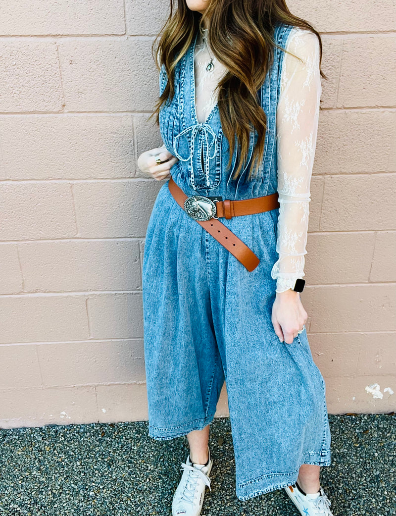 Tulsa Denim Jumpsuit