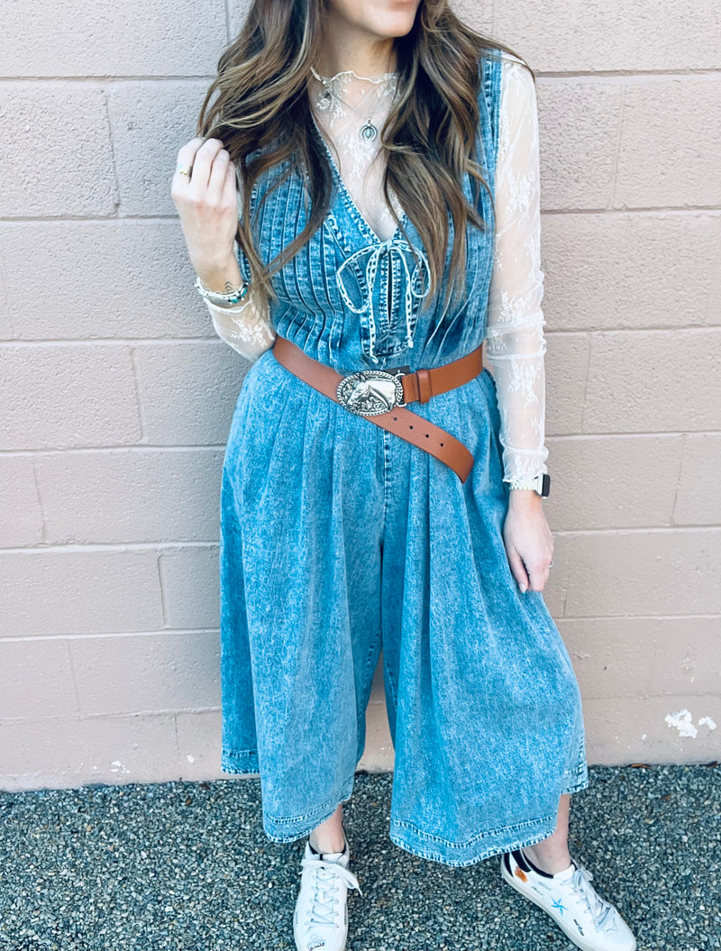 Tulsa Denim Jumpsuit