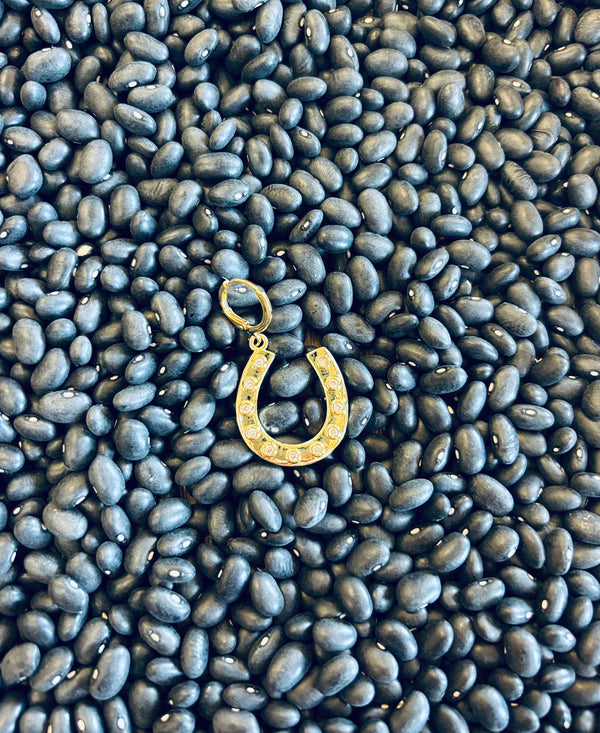 Mia Horseshoe Huggie Charm