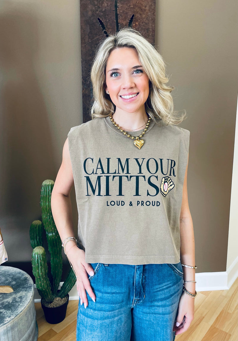 Calm Your Mitts Muscle Tee