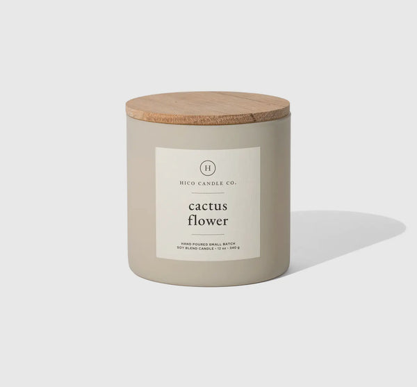 Hico Candle Co. Cactus Flower