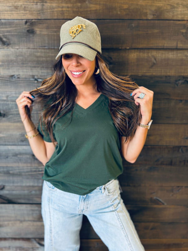 Another Love- Amaya Tee Evergreen