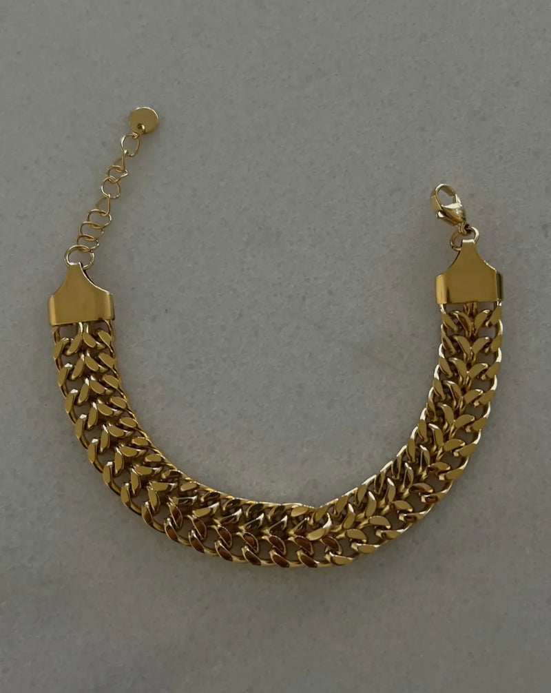 CSP- Maya Gold Chain Bracelet