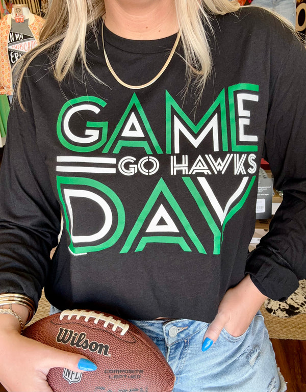 Hawks Gameday Long Sleeve Tee