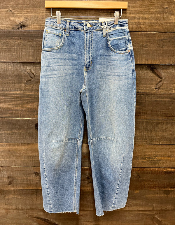 JBD- Barrel Jean with Seams