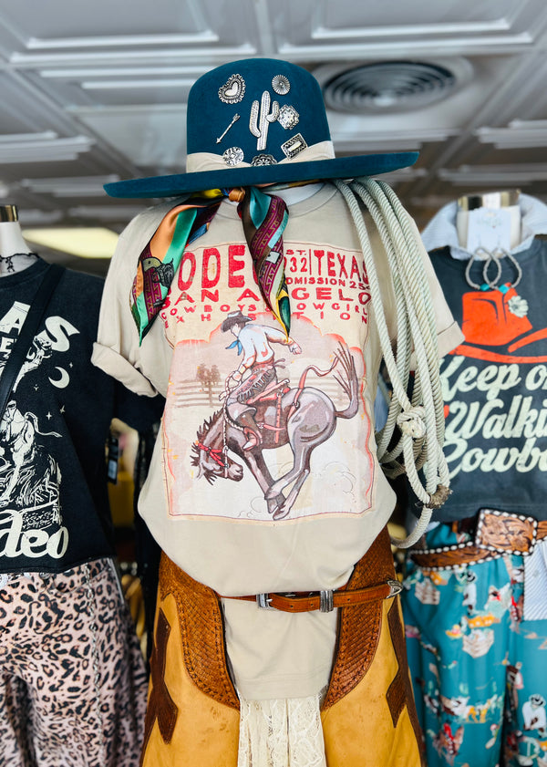 San Angelo Rodeo Poster Tee