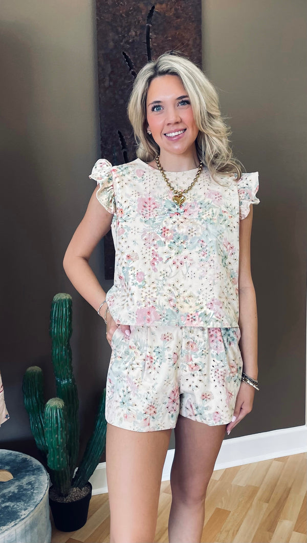 Jasmine Eyelet Shorts