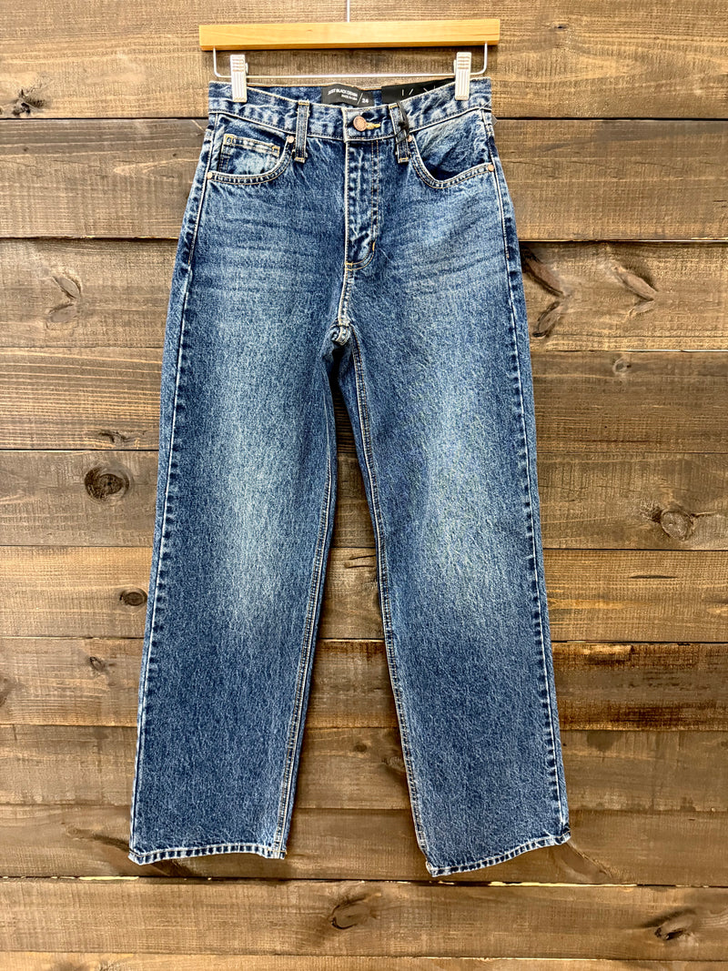 JBD- Relaxed Straight Dark Wash Jeans