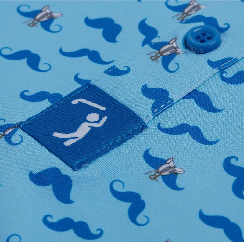 Bogey Bros- Mustache Ride Polo