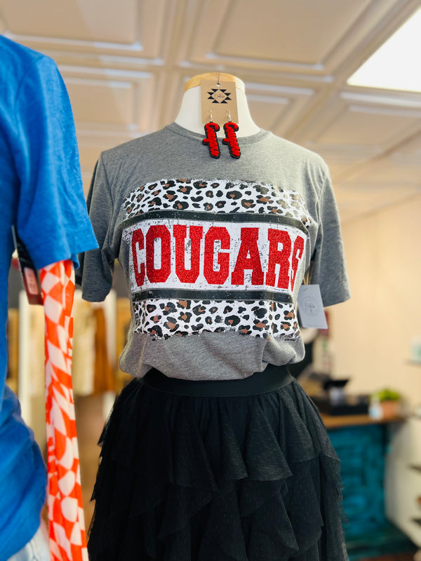 Leopard Cougars Tee