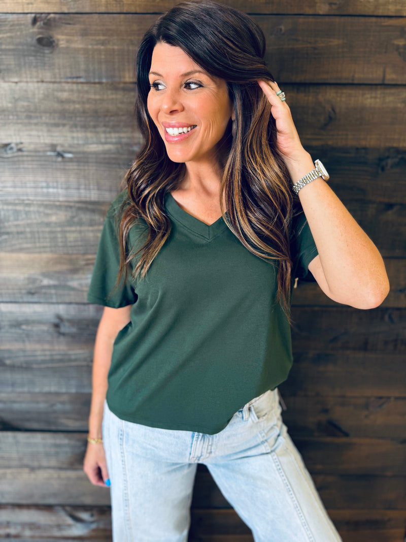 Another Love- Amaya Tee Evergreen