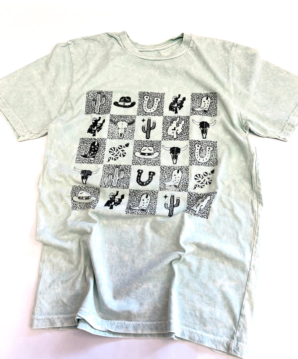 Mint For Me Cowboy Graphic Tee