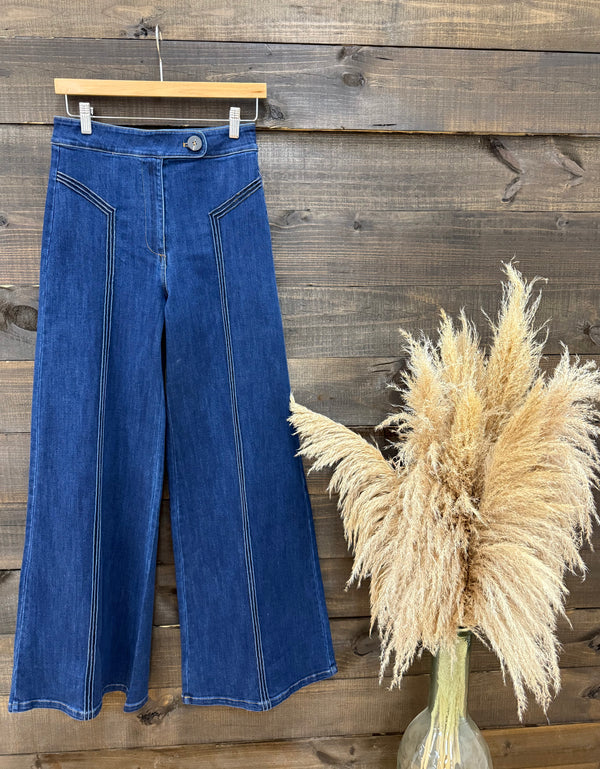 Jasmine High Waisted Wide Leg Jeans