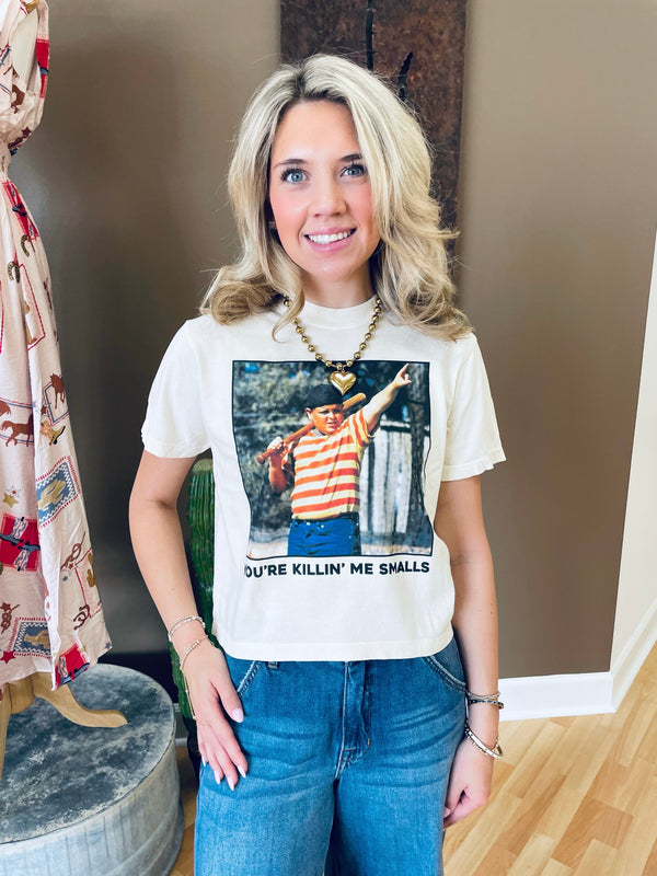 You're Killing Me Smalls Crop Tee