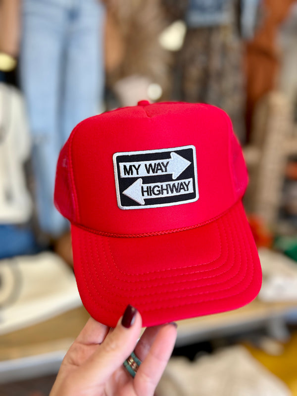 My Way-Highway Trucker Hat
