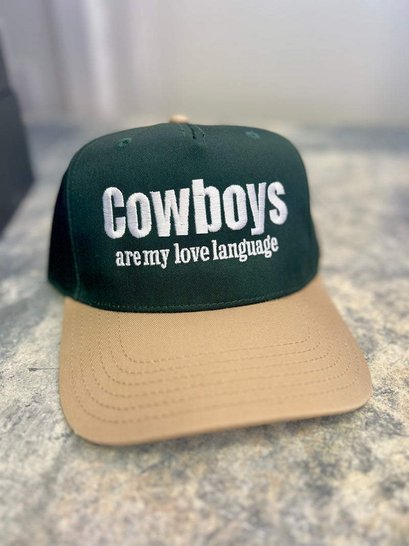 Cowboys Are My Love Language Hat