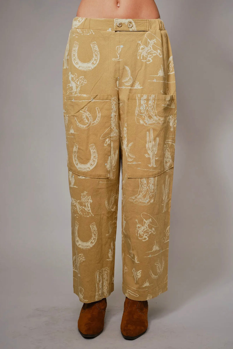 Wild West Wide Leg Pants