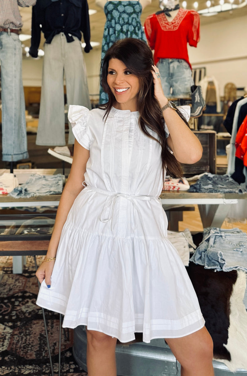 Sonia White Dress