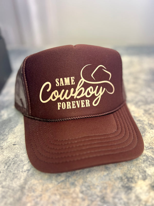 Same Cowboy Forever Trucker Hat