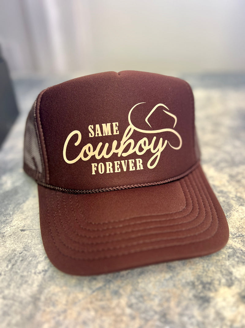 Same Cowboy Forever Trucker Hat