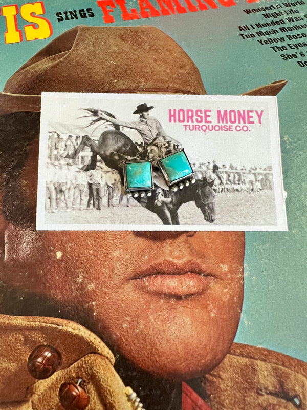 Horse Money- King Stud Earrings