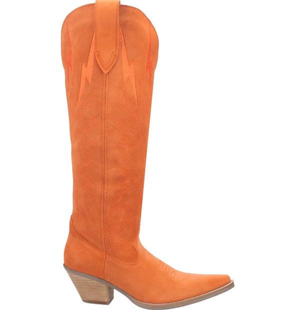 Dingo Thunder Road Bolt Boots-Orange