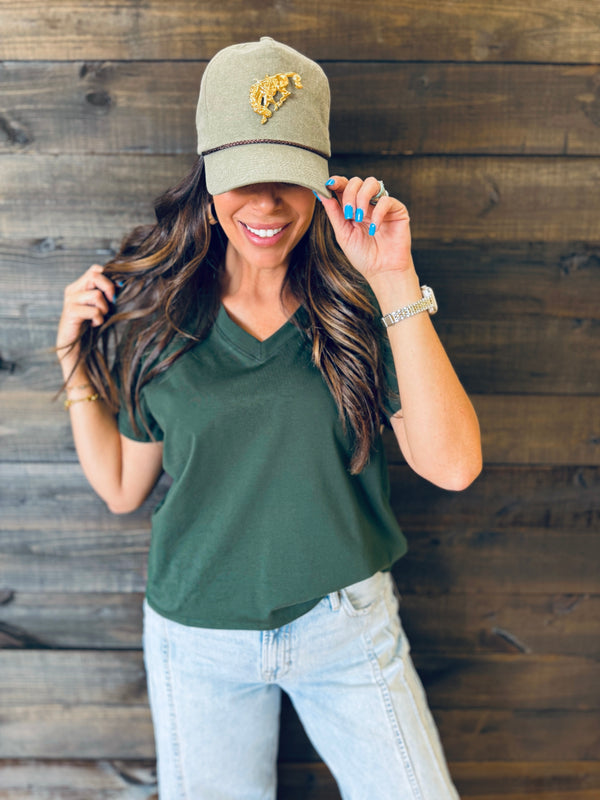 Another Love- Amaya Tee Evergreen