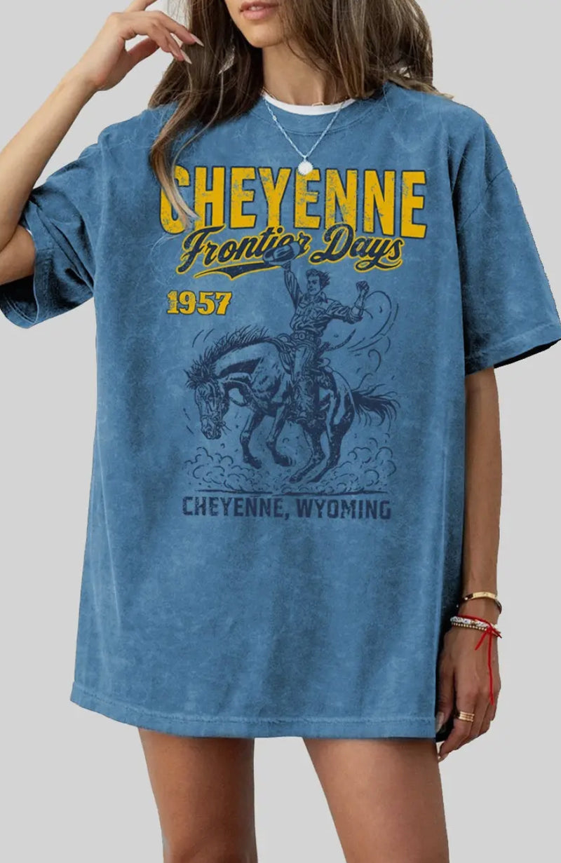 Cheyenne Oversized Graphic Tee