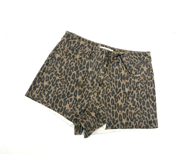 Hidden- Cheetah Kenzie Shorts