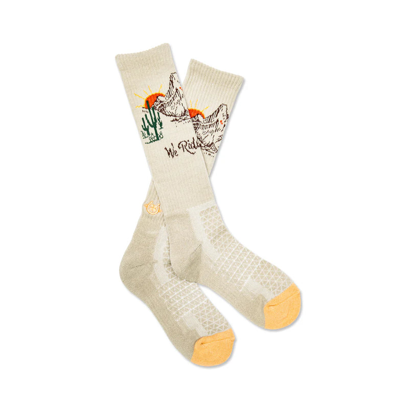 Lucky Chuck We Ride At Dawn Socks