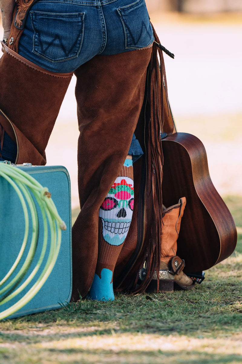 Lucky Chuck-Viva Diva Rebel Socks