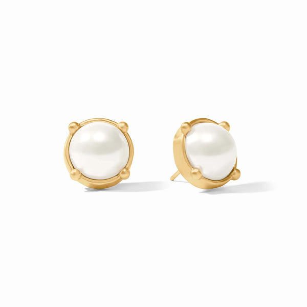 Julie Vos- Honey Stud Earrings- Pearl