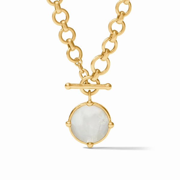 Julie Vos- Honeybee Demi Necklace- Pearl