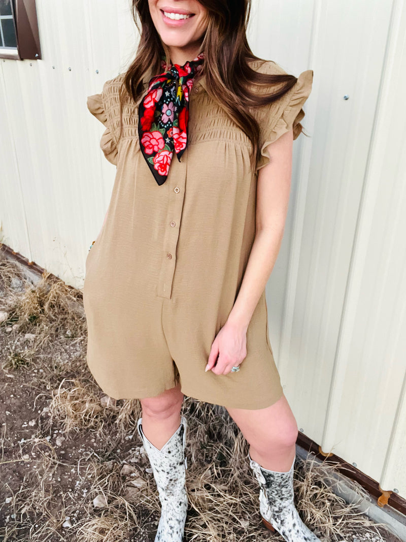 Monica Mocha Romper