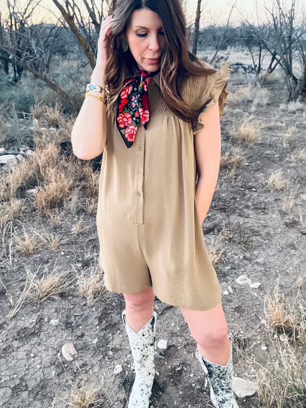 Monica Mocha Romper