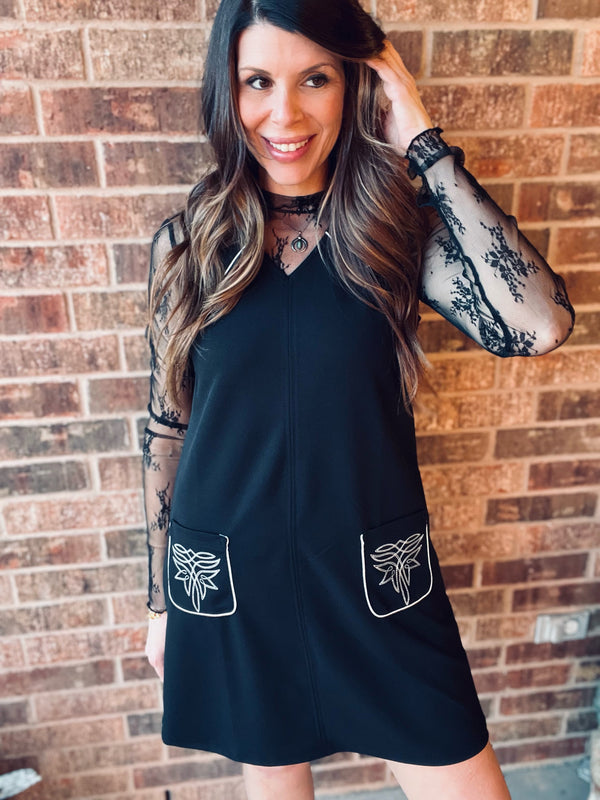 Boot Stitch Betty Dress