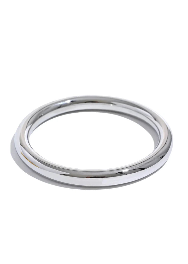 HJane Ashely Bangle Bracelet Silver