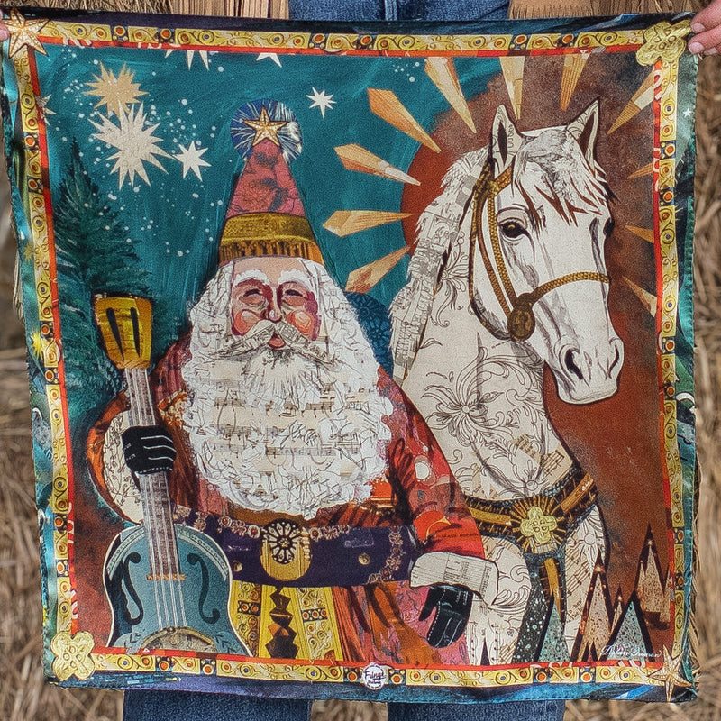 Fringe Scarves- Santa’s Steed Shorty