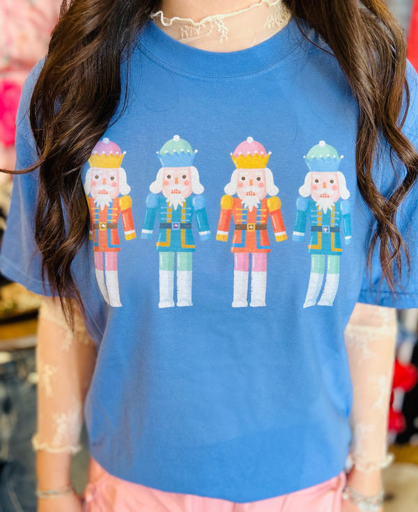 Nutcrackers Blue Tee