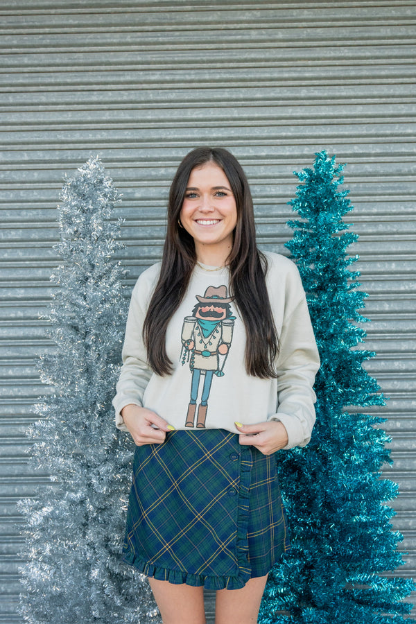 Tamra Tartan Checkered Skort