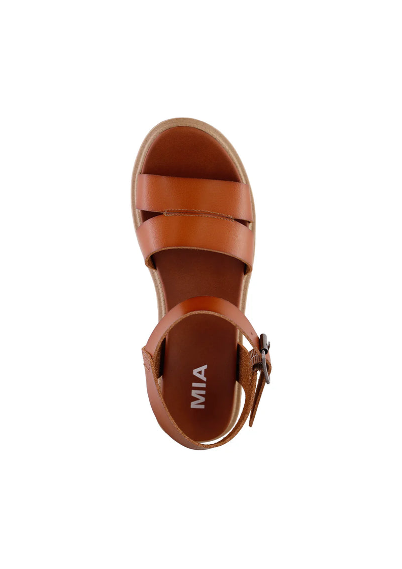 MIA- Jovie Cognac Sandals