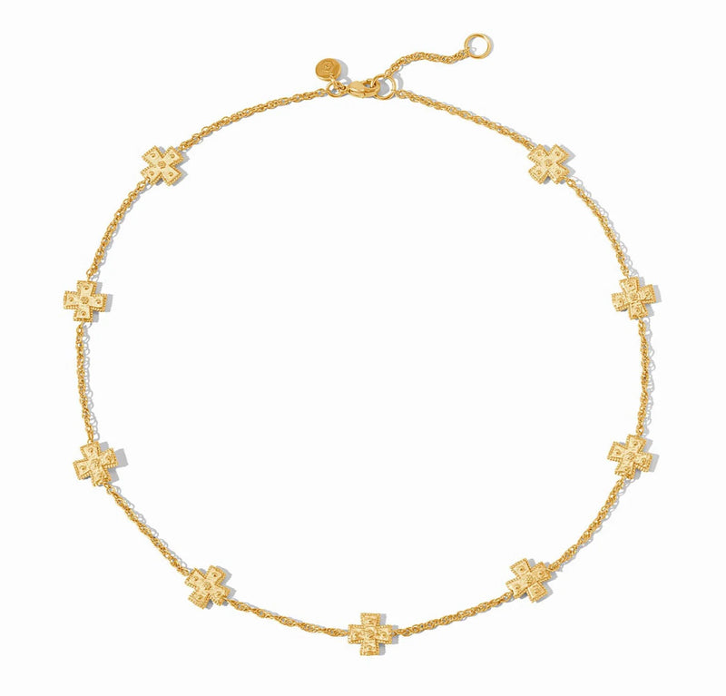 Julie Vos- Canterbury Delicate Station Necklace