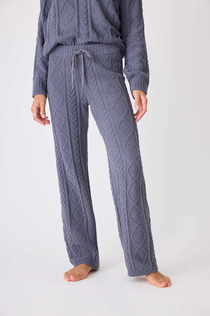 P.J. Salvage Cable Textured Lounge Pants