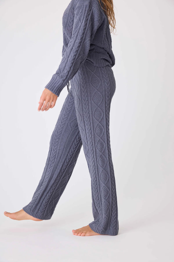 P.J. Salvage Cable Textured Lounge Pants