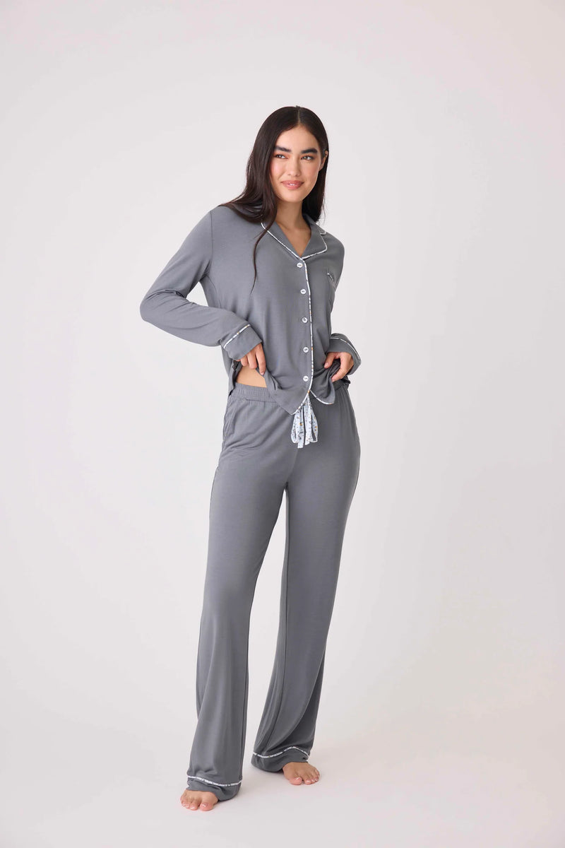 P.J. Salvage- Wild Dreams Charcoal Pj Set